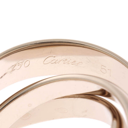 Cartier Trinity Ring 18k White Gold Silver — view 3