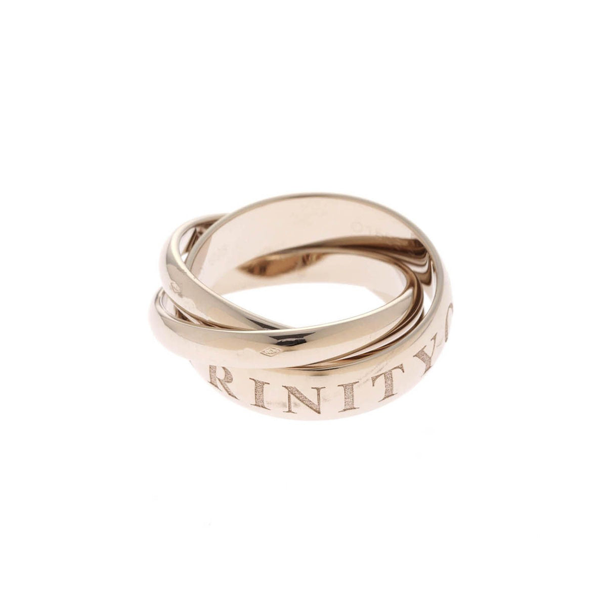 Cartier Trinity Ring 18k White Gold Silver — view 2