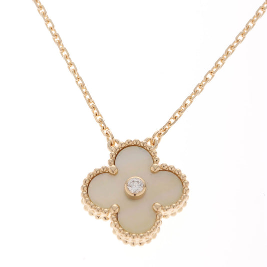Van Cleef & Arpels Vintage Alhambra NC YG Wmp D Necklace 18k Yellow Gold 18k