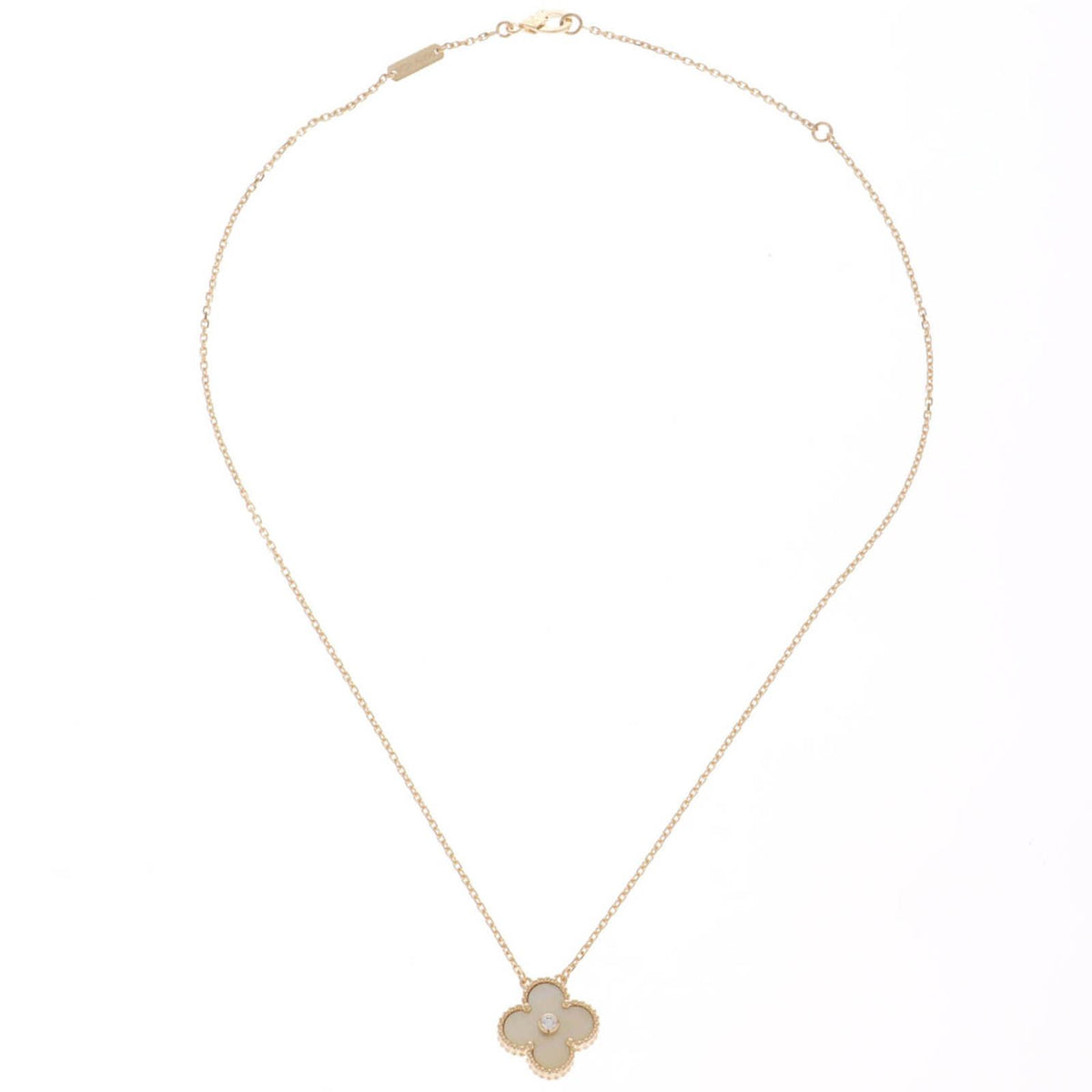 Van Cleef & Arpels Vintage Alhambra NC YG Wmp D Necklace 18k Yellow Gold 18k — view 2