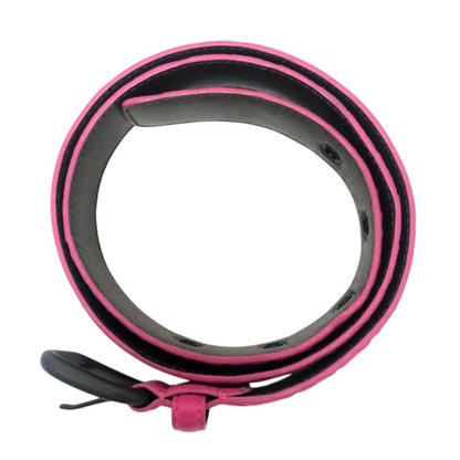 Bottega Veneta Belt Intrecciato Leather Pink — view 2