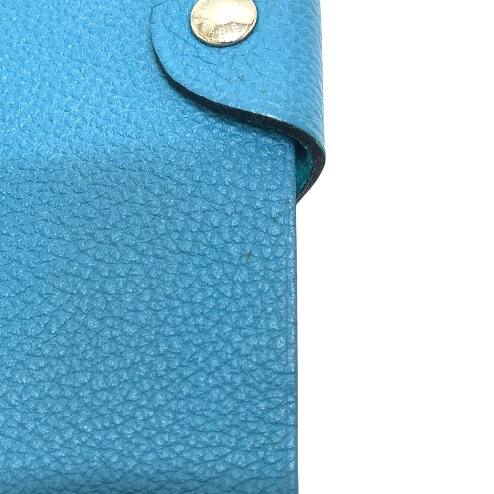 Hermes Notebook Cover Ulysse PM Togo Blue Agenda — view 6