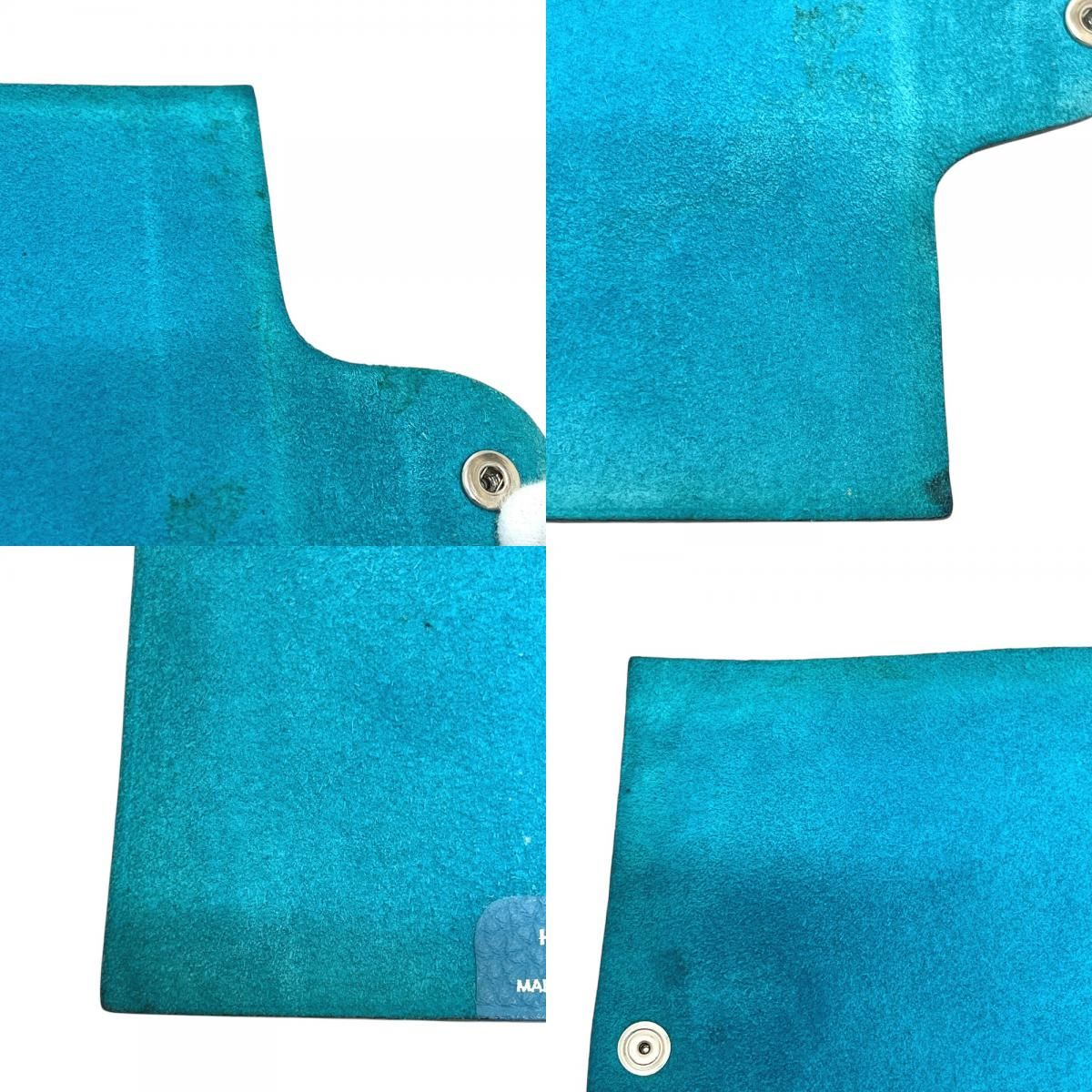 Hermes Notebook Cover Ulysse PM Togo Blue Agenda — view 8