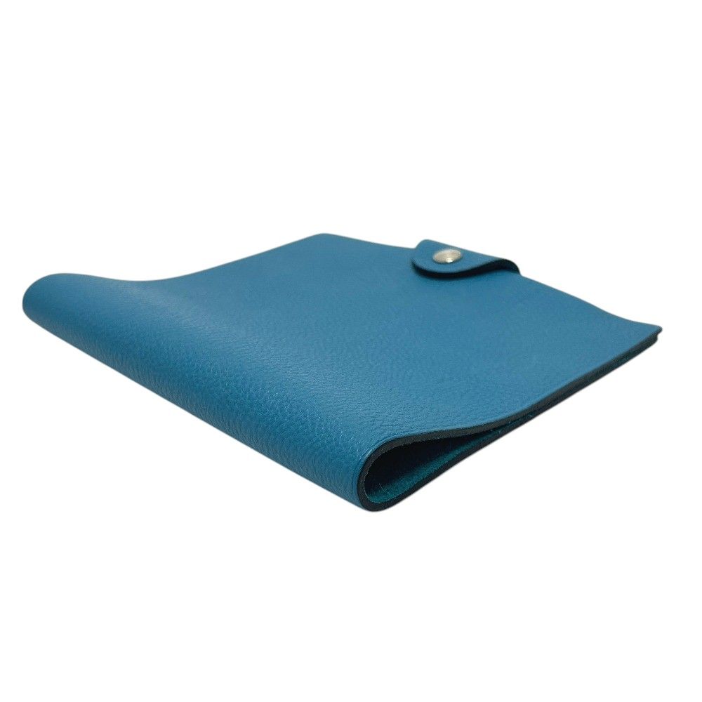 Hermes Notebook Cover Ulysse PM Togo Blue Agenda — view 3