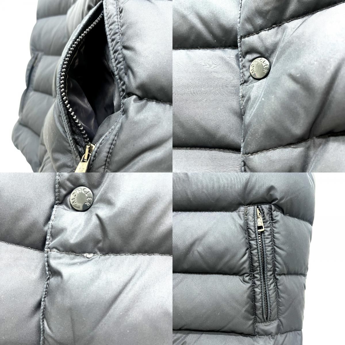 Moncler Vest Patch Nylon Black — view 6