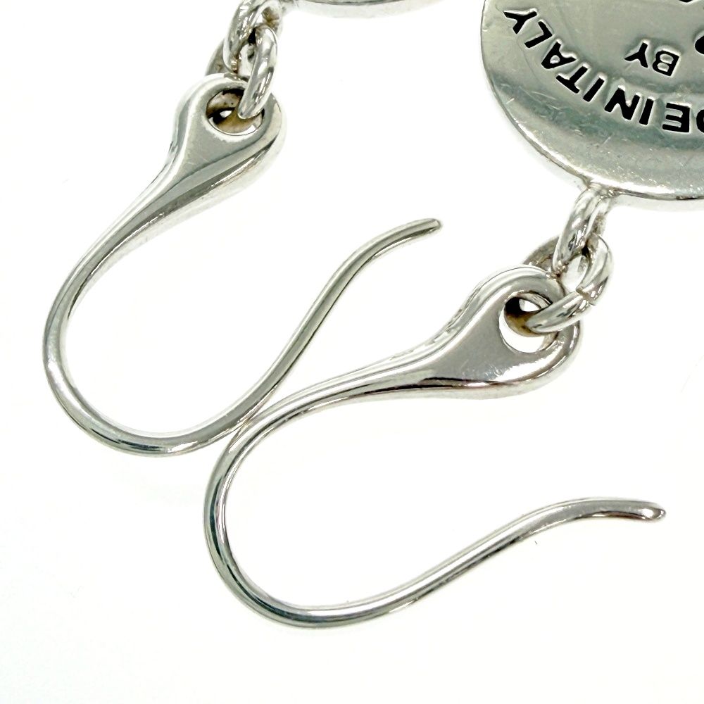 Gucci Silver Logo Round Hook Earrings — view 5