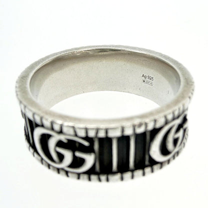 Gucci Silver GG Marmont Ring — view 7