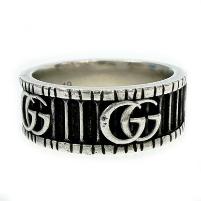 Gucci Silver GG Marmont Ring — view 3