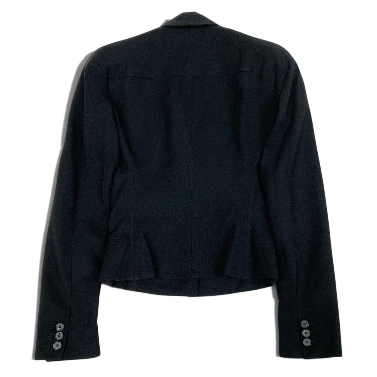 Saint Laurent Rive Gauche Tailored Jacket Black — view 3