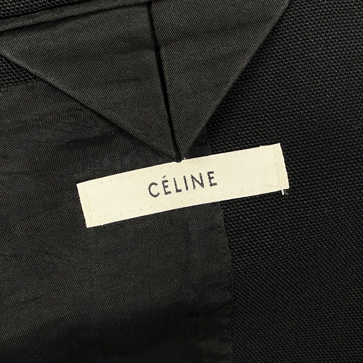 Celine Phoebe Philo Era Tailored Jacket Black — view 7