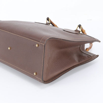Gucci Vintage Bamboo Diana Leather Tote — view 4