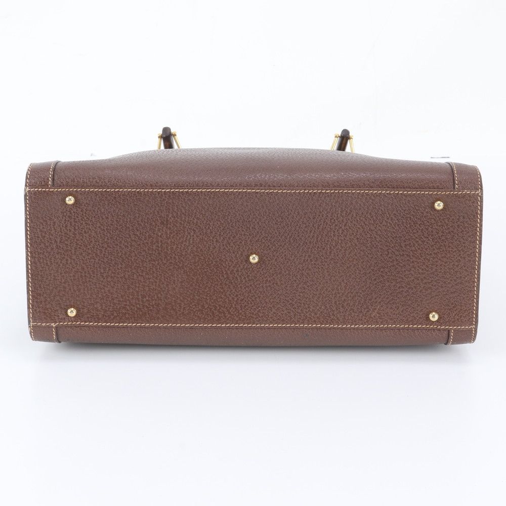 Gucci Vintage Bamboo Diana Leather Tote — view 6