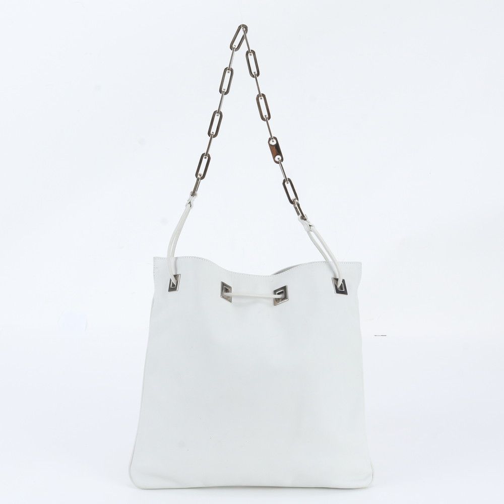 Gucci Leather Chain Shoulder Bag — view 3