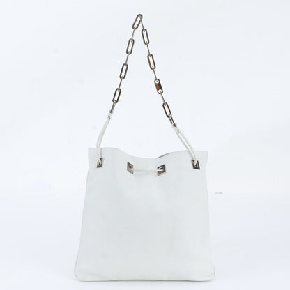 Gucci Leather Chain Shoulder Bag — view 3