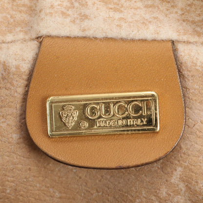 Gucci Vintage Micro GG 014 89 Leather Chain Shoulder Bag — view 8