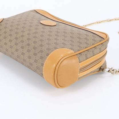 Gucci Vintage Micro GG 014 89 Leather Chain Shoulder Bag — view 4