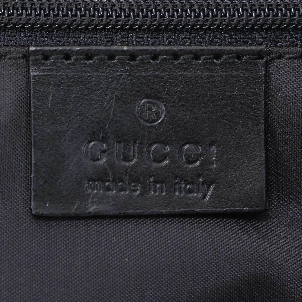 Gucci Jackie Leather Tote Shoulder Hand Black — view 8