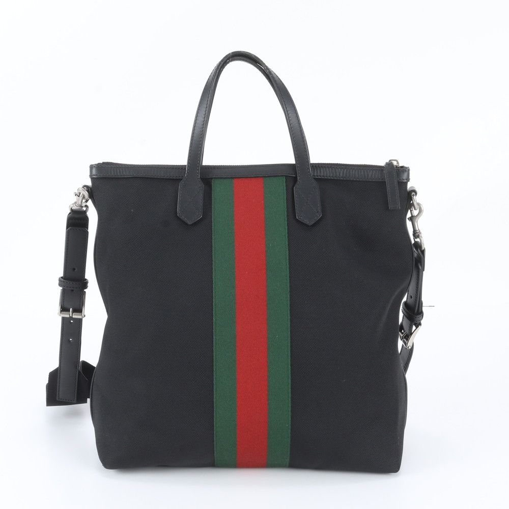 Gucci Sherry Line Leather 2-Way Shoulder Bag Crossbody Business — view 4