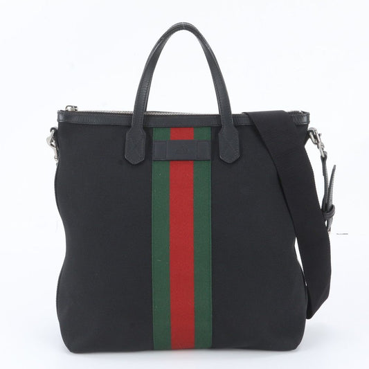 Gucci Sherry Line Leather 2-Way Shoulder Bag Crossbody Business