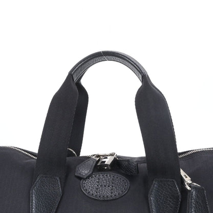 Hermes Sac de Golf Toile Chevron Leather 2-Way Boston Bag Crossbody — view 2