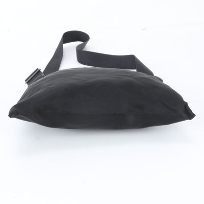 Prada Triangle Logo Tessuto Nylon Leather Shoulder Bag — view 5