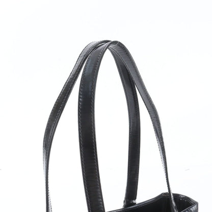 Prada White Tag Triangle Logo Leather Tote — view 2