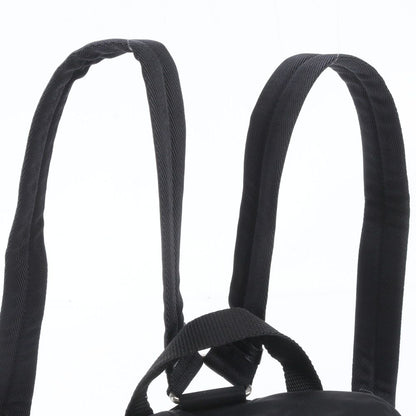 Prada White Tag with Tessuto Nylon Triangle Logo Leather Backpack — view 3