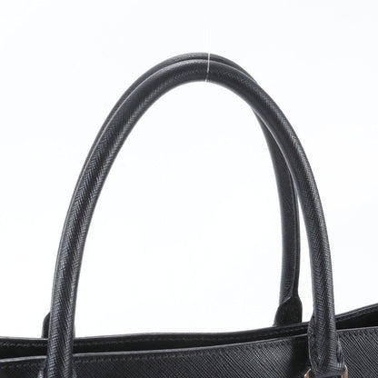 Prada Saffiano Leather Tote Shoulder Business — view 2
