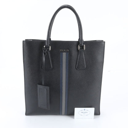 Prada Saffiano Leather Tote Shoulder Business