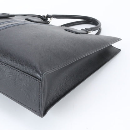 Prada Saffiano Leather Tote Shoulder Business — view 4