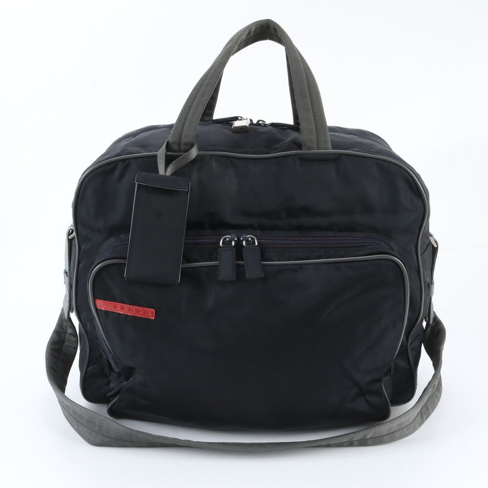 Prada Sports Tessuto Nylon 2-Way Boston Bag Crossbody