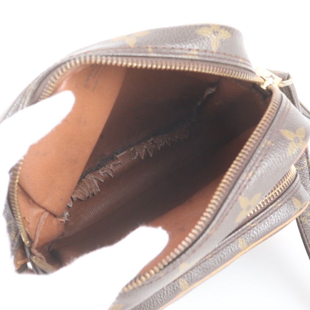 Louis Vuitton Monogram Amazon Leather Shoulder Bag Crossbody Brown — view 7