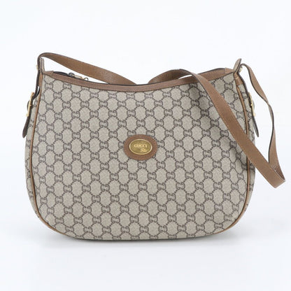 Gucci Vintage GG Plus Leather Shoulder Bag