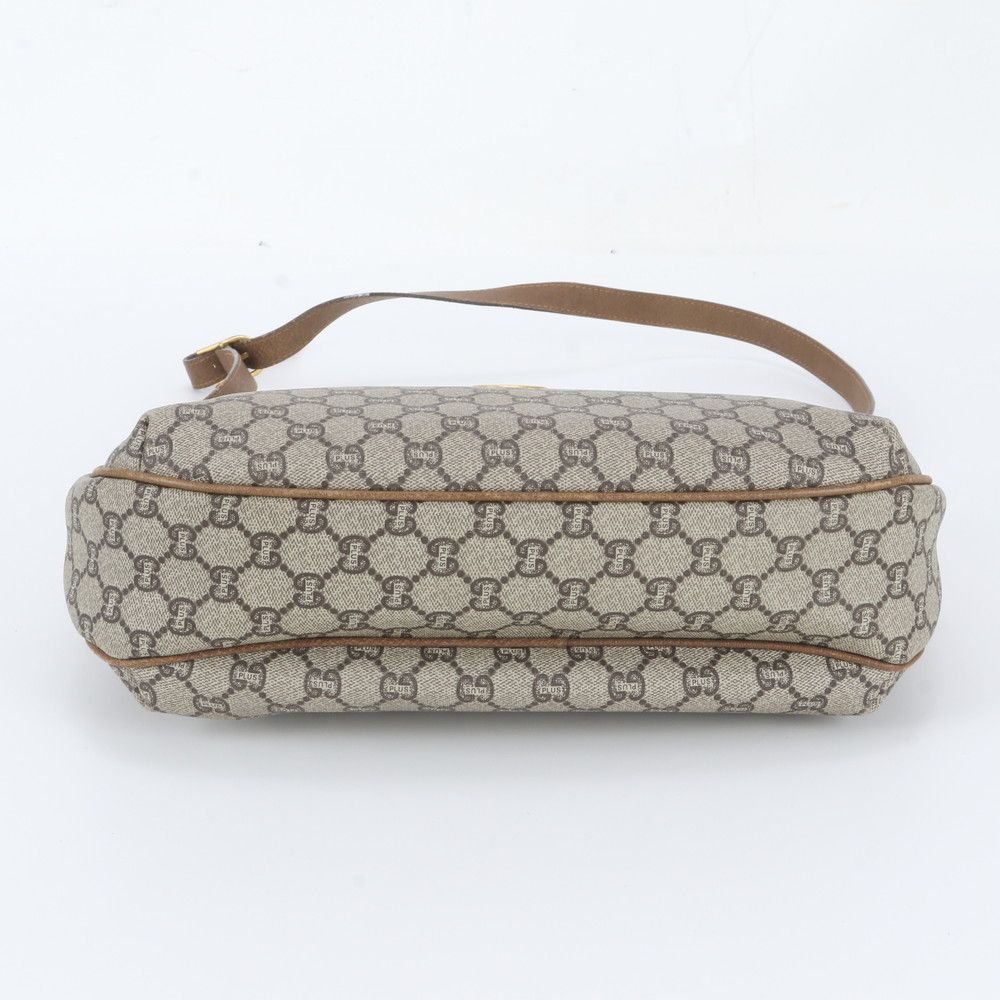 Gucci Vintage GG Plus Leather Shoulder Bag — view 6