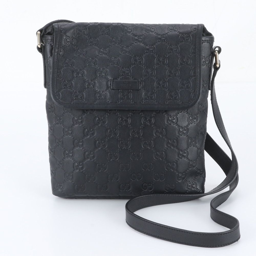Gucci Guccissima Leather Shoulder Bag Crossbody Messenger Business
