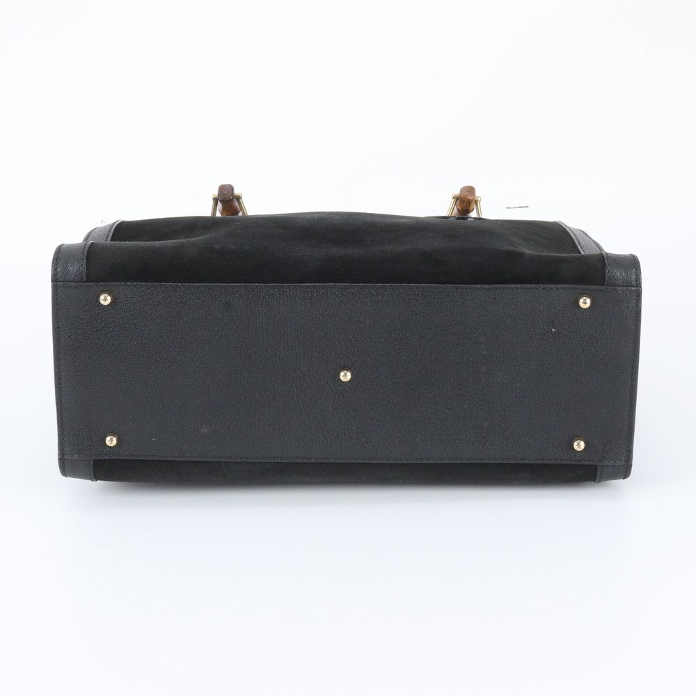 Gucci Vintage Bamboo 0 Leather Tote Diana — view 6