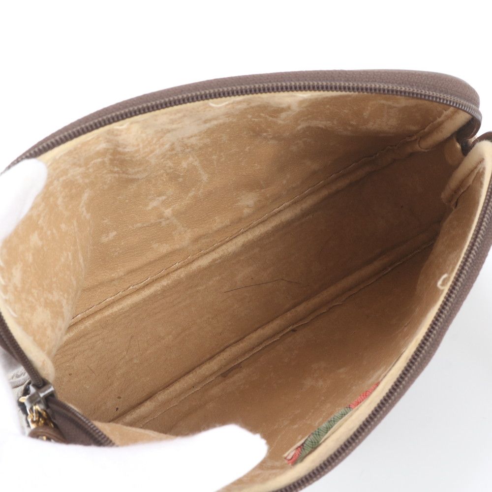 Gucci Vintage GG Supreme Leather Shoulder Bag — view 7