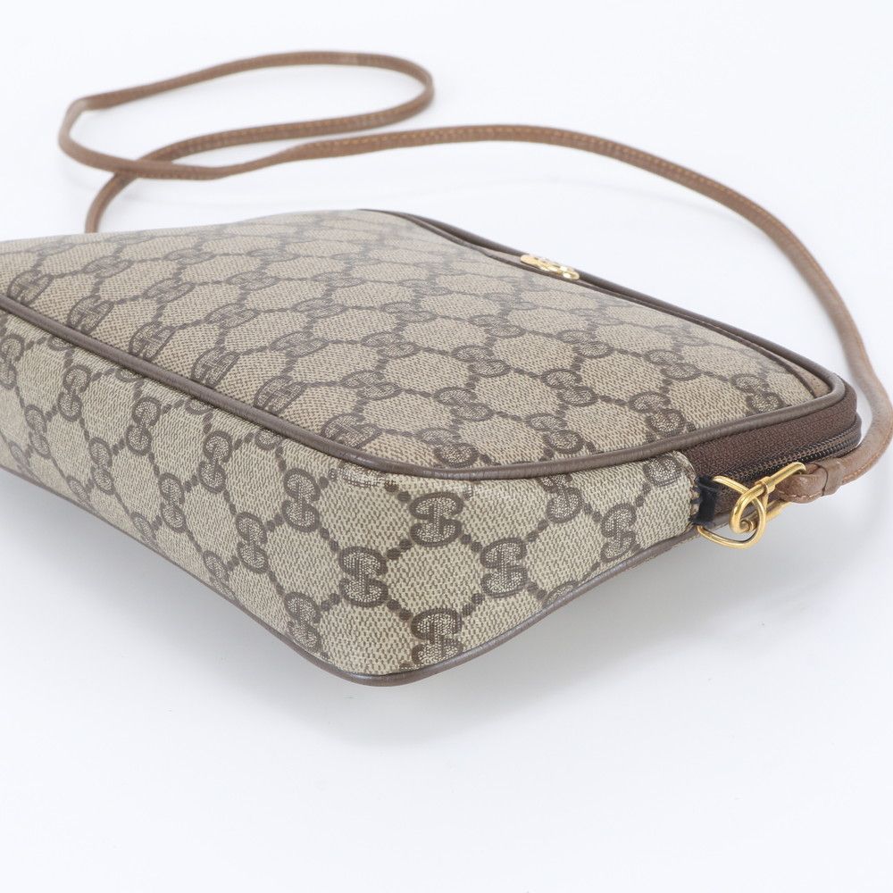 Gucci Vintage GG Supreme Leather Shoulder Bag — view 4