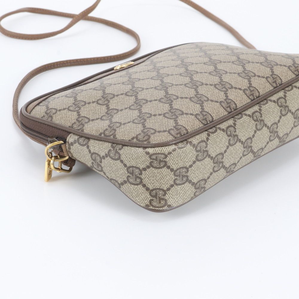 Gucci Vintage GG Supreme Leather Shoulder Bag — view 5
