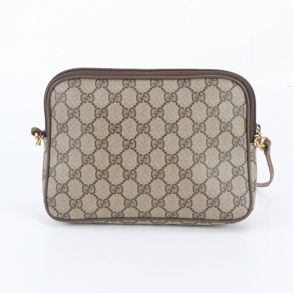 Gucci Vintage GG Supreme Leather Shoulder Bag — view 3