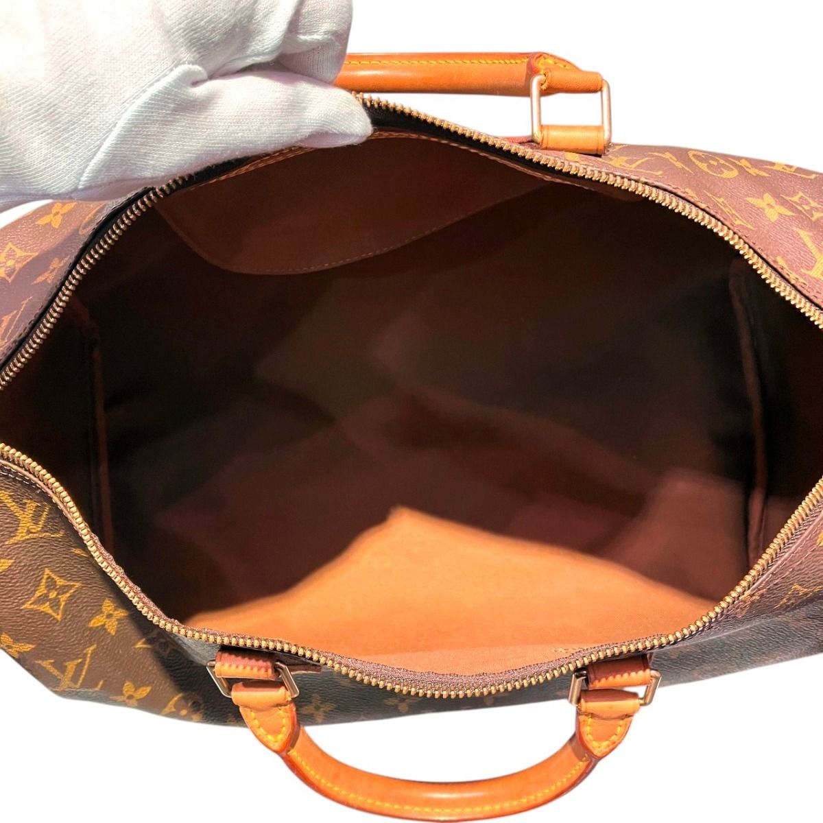 Louis Vuitton Speedy 40 Monogram Line Handbag Canvas — view 6