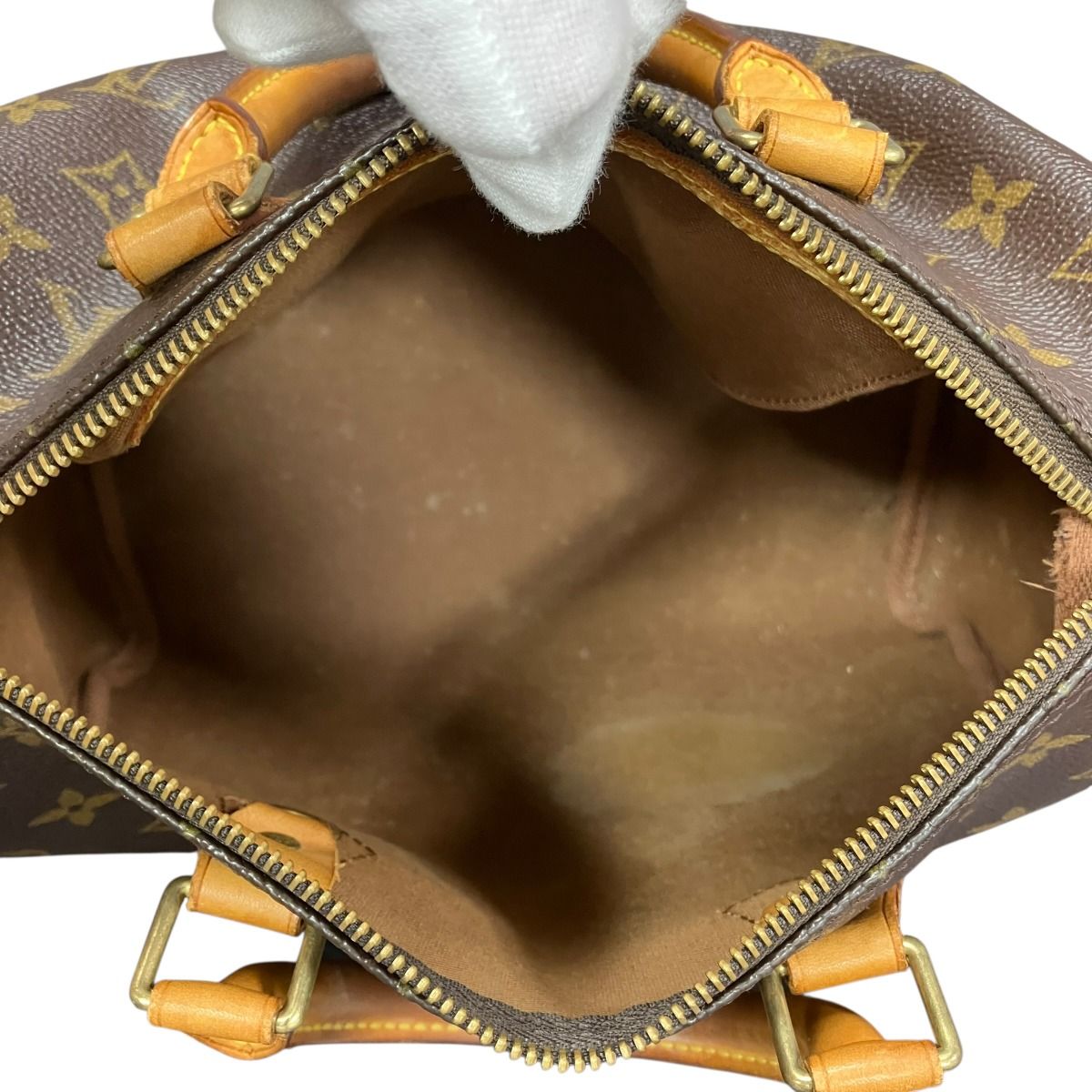 Louis Vuitton Speedy 25 Monogram Handbag Canvas — view 7