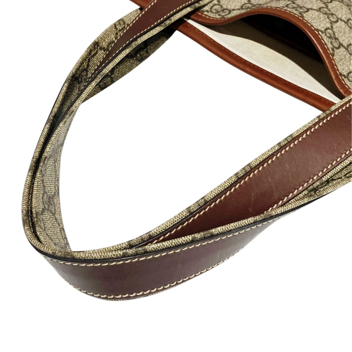 Gucci Sherry Line Tote GG Supreme x Leather — view 5