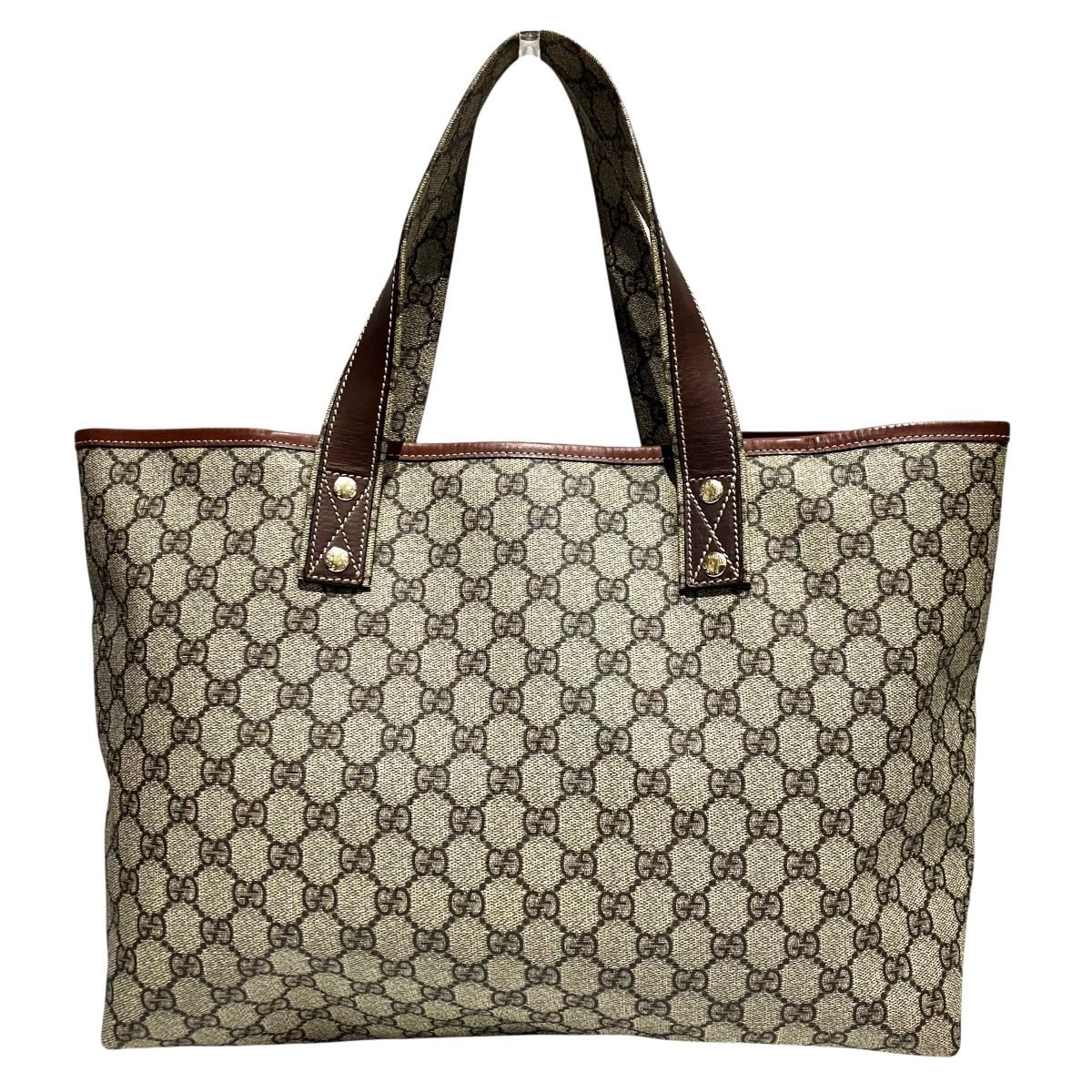 Gucci Sherry Line Tote GG Supreme x Leather — view 2