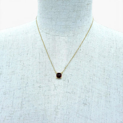 Tiffany & Co Sugar Stack Tourmaline Necklace Yellow Gold Pink — view 3