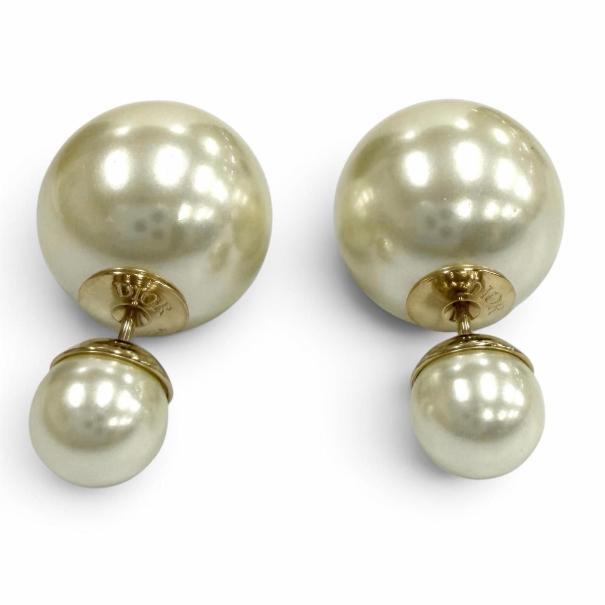 Dior Tribales Earrings Eco Pearl Ivory