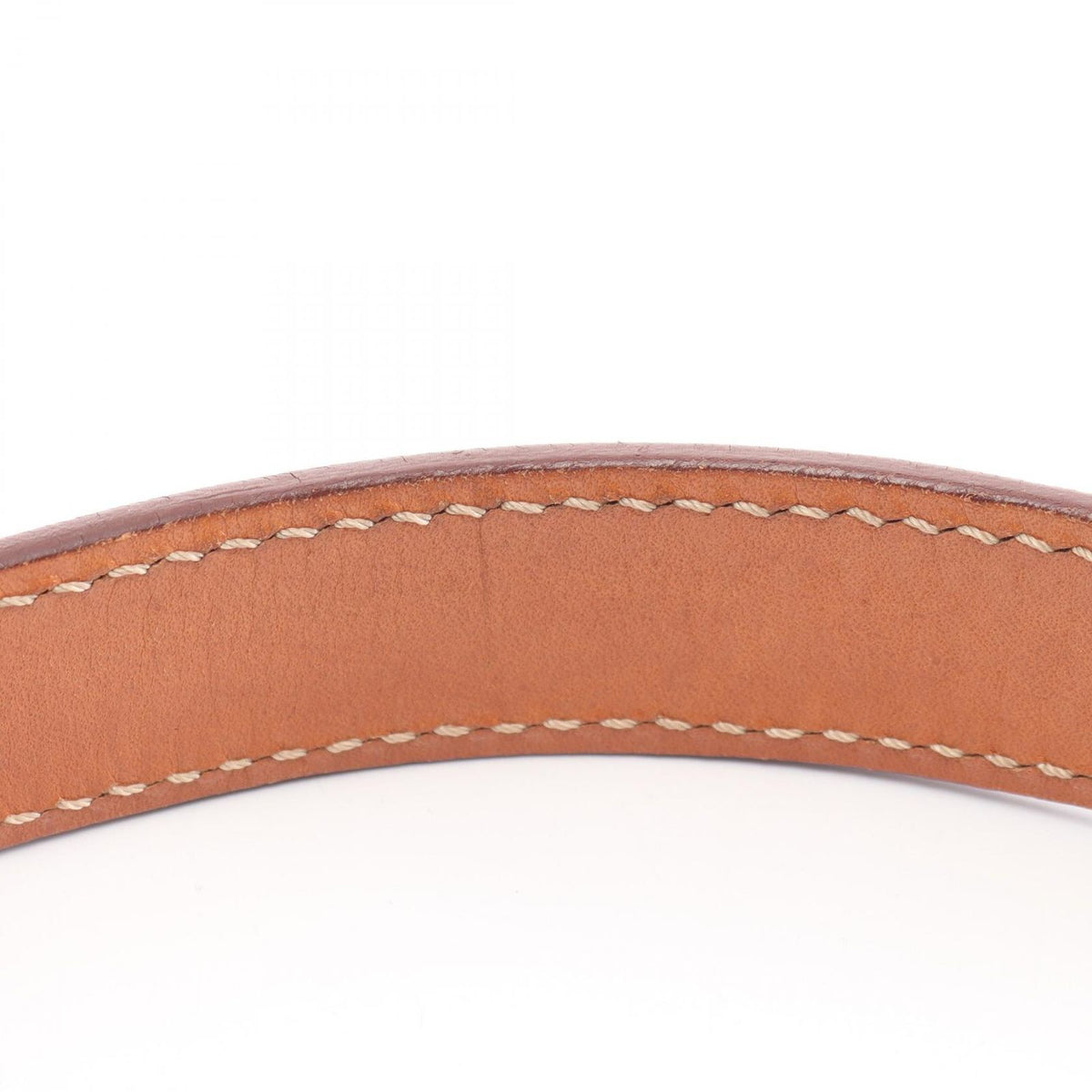 Celine Shoulder Bag Macadam Beige Leather Triomphe — view 8