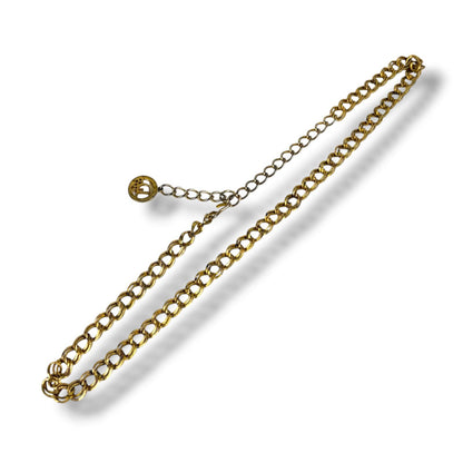 Dior Vintage Chain Belt Gold — view 4