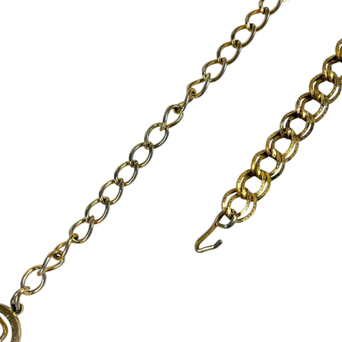 Dior Vintage Chain Belt Gold — view 7