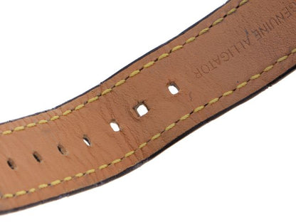 Louis Vuitton Tambour Moon Divine Watch Stainless Lug Diamond Crocodile Leather — view 6